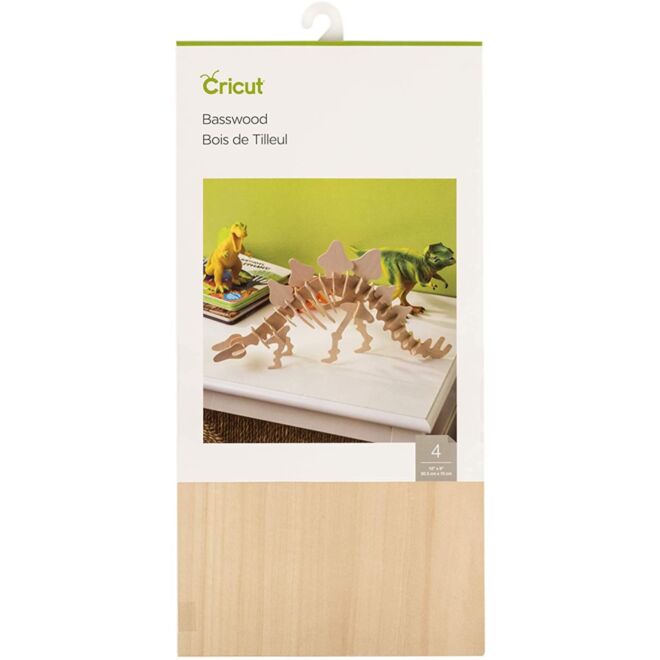 Cricut Basswood / Lindenholz (4 Platten)
