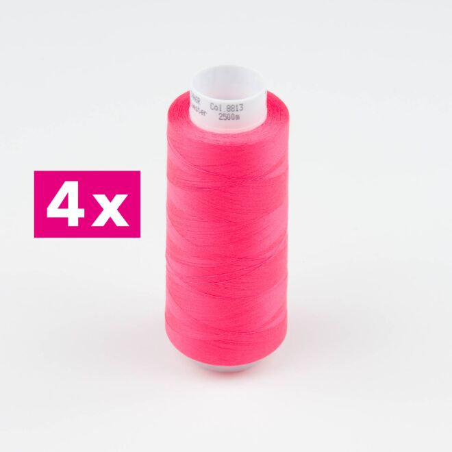 Amann-Mettler Trojalock Overlockgarn No. 120, 4x2500m/gleiche Farbe - Farbe: 8813