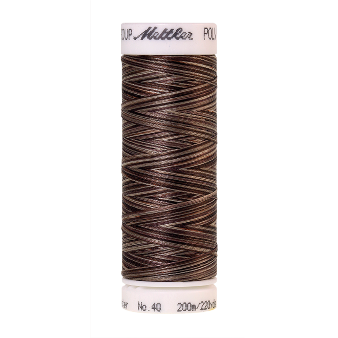 Amann Mettler Poly Sheen Multi, 200m Spule in Coffee Blends Die Multifarben harmonieren perfekt mit dem unifarbenen Poly Sheen