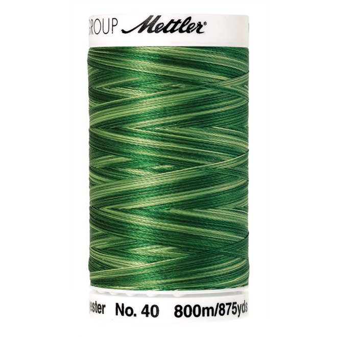Amann Mettler Poly Sheen Multi, 800m Spule in Spring Grasses Die Multifarben harmonieren perfekt mit dem unifarbenen Poly Sheen