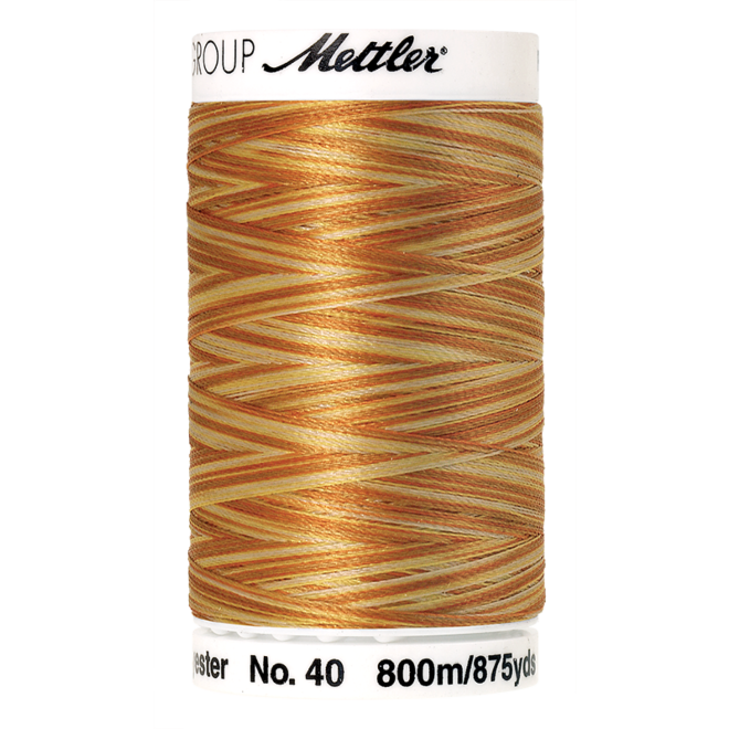 Amann Mettler Poly Sheen Multi, 800m Spule in Amber Mix Die Multifarben harmonieren perfekt mit dem unifarbenen Poly Sheen