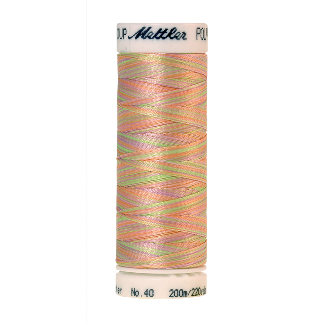 Amann Mettler Poly Sheen Multi, 200m Spule in Baby Girl Pastels Die Multifarben harmonieren perfekt mit dem unifarbenen Poly Sheen