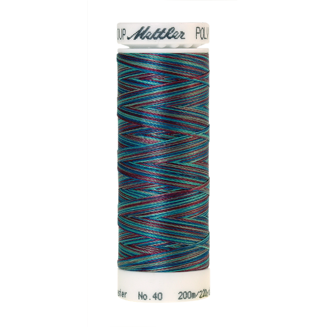 Amann Mettler Poly Sheen Multi, 200m Spule in Royal Gems Die Multifarben harmonieren perfekt mit dem unifarbenen Poly Sheen