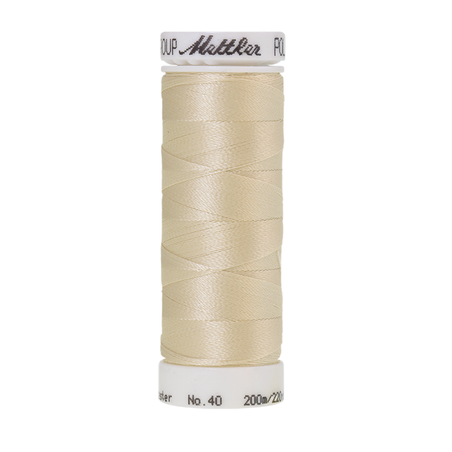 Amann Mettler Poly Sheen Candlewick glänzt durch den trilobalen Fadenquerschnitt besonders schön. Zum Sticken, Quilten, Nähen. 200m Spule