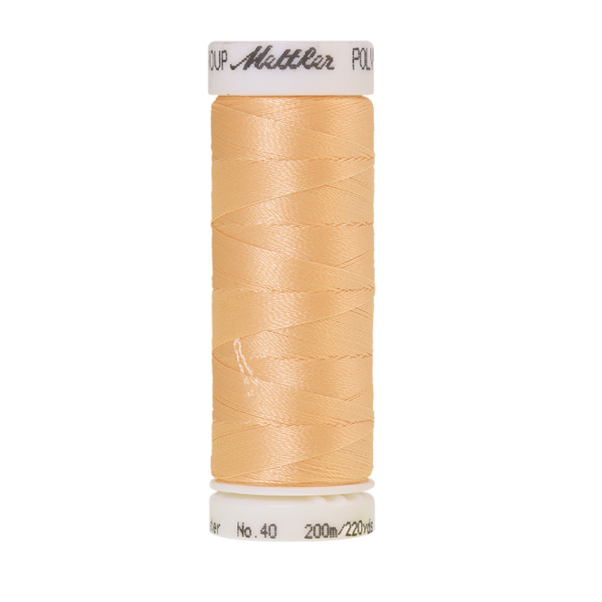 Amann Mettler Poly Sheen Light Shrimp Pink glänzt durch den trilobalen Fadenquerschnitt besonders schön. Zum Sticken, Quilten, Nähen. 200m Spule