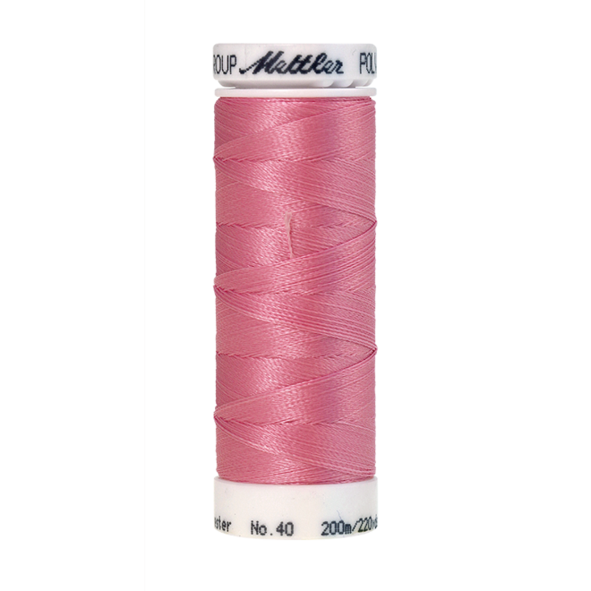 Amann Mettler Poly Sheen Azalea glänzt durch den trilobalen Fadenquerschnitt besonders schön. Zum Sticken, Quilten, Nähen. 200m Spule