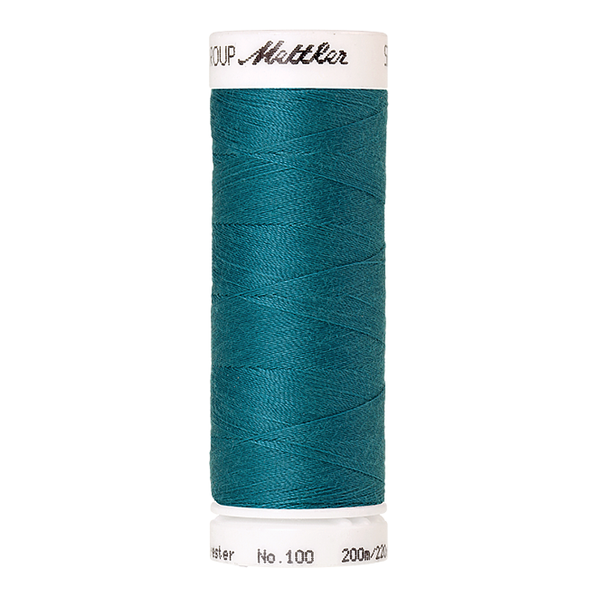 Amann Mettler Seralon 100, 200m - Truly Teal - Allesnäher