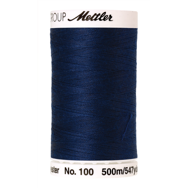 Amann Mettler Seralon 100, 500m - Night Blue - Allesnäher