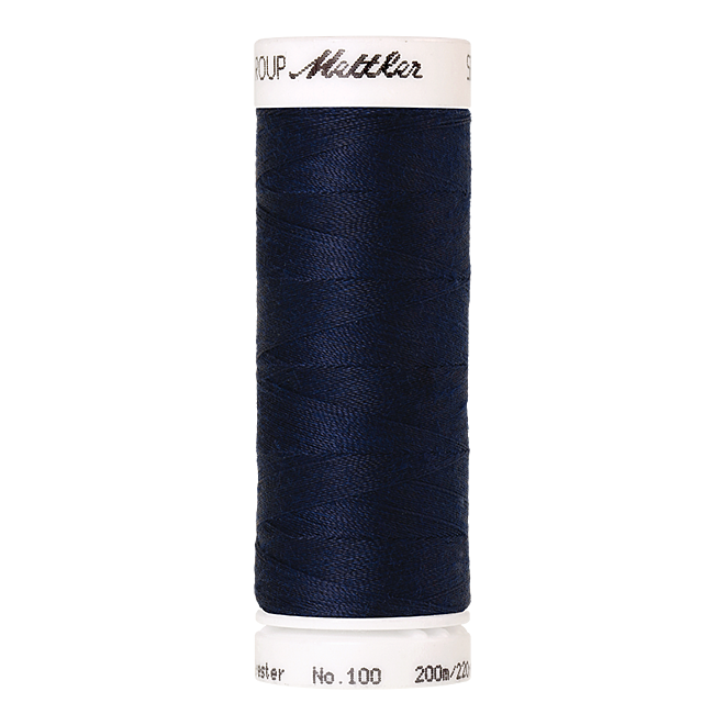 Amann Mettler Seralon 100, 200m - Midnight Blue - Allesnäher