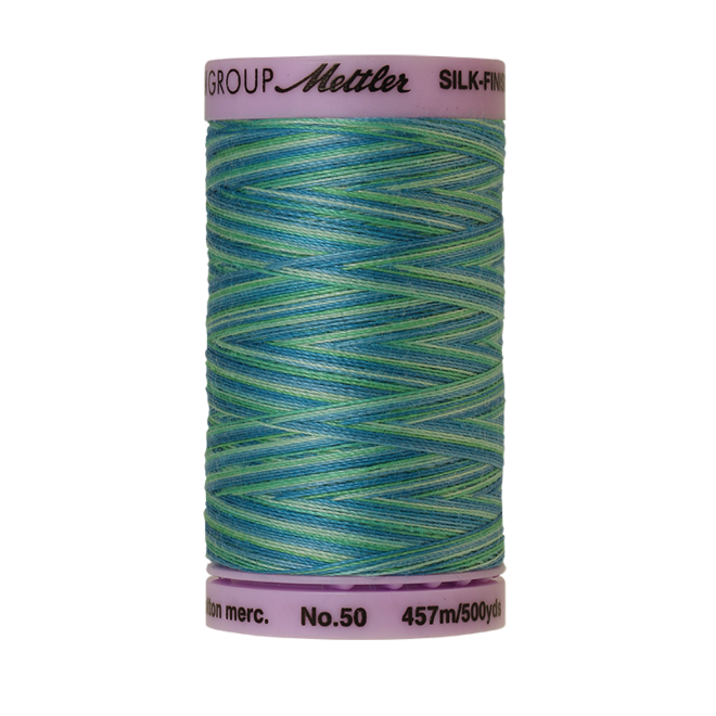 Silk-Finish Multi 50, 457m - Seaspray : Reines Baumwollgarn aus 100% langstapliger, ägyptischer Baumwollte von Amann Mettler