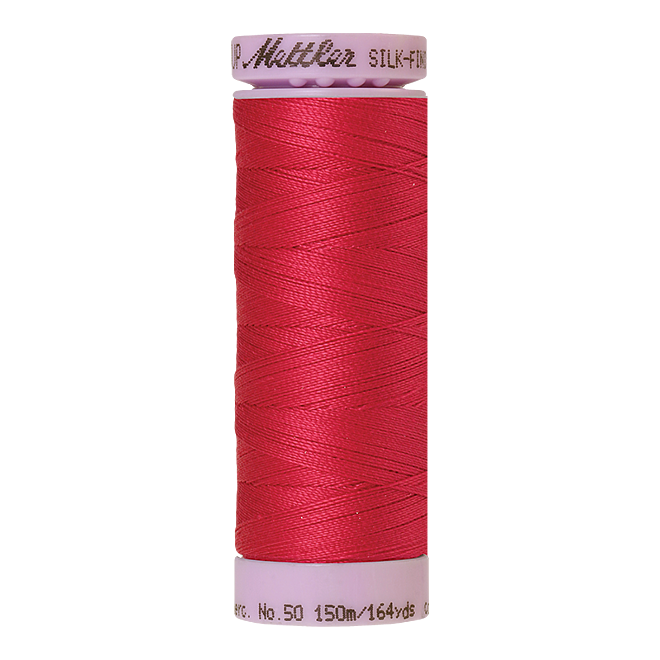 Silk-Finish Cotton 50, 150m - Currant: Reines Baumwollgarn aus 100% langstapliger, ägyptischer Baumwollte von Amann Mettler