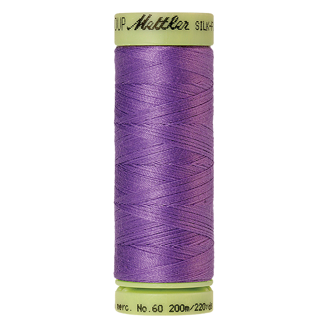 Silk-Finish Cotton 60, 200m - English Lavender: Reines Baumwollgarn aus 100% langstapliger, ägyptischer Baumwollte von Amann Mettler