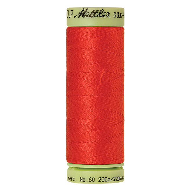 Silk-Finish Cotton 60, 200m - Grenadine: Reines Baumwollgarn aus 100% langstapliger, ägyptischer Baumwollte von Amann Mettler