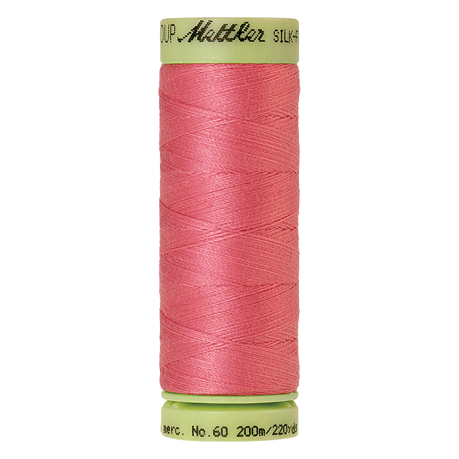 Silk-Finish Cotton 60, 200m - Dusty Mauve: Reines Baumwollgarn aus 100% langstapliger, ägyptischer Baumwollte von Amann Mettler