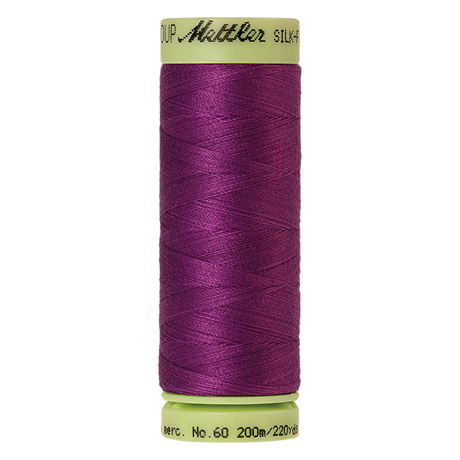 Silk-Finish Cotton 60, 200m - Purple Passion: Reines Baumwollgarn aus 100% langstapliger, ägyptischer Baumwollte von Amann Mettler