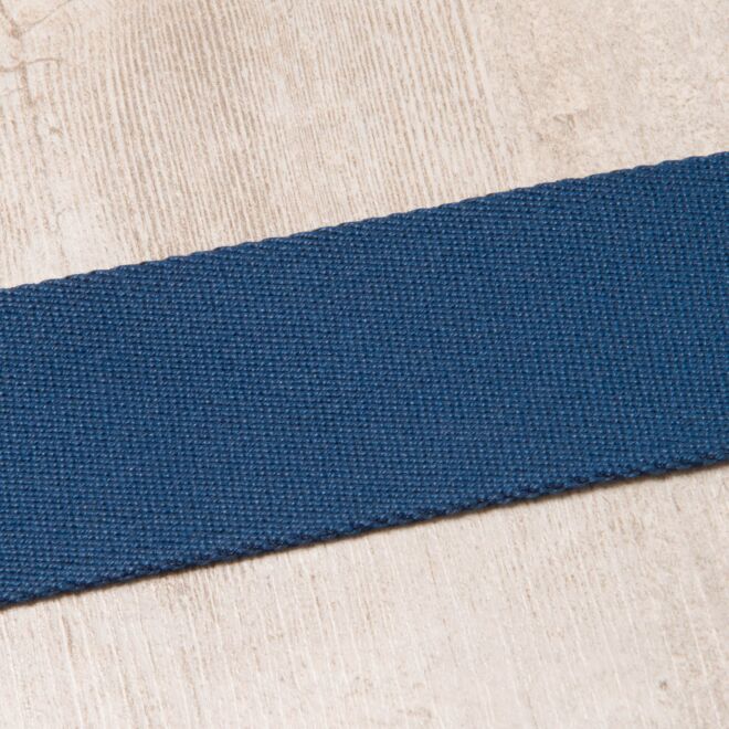 40mm Gurtband "Bonnie" Uni dunkelblau