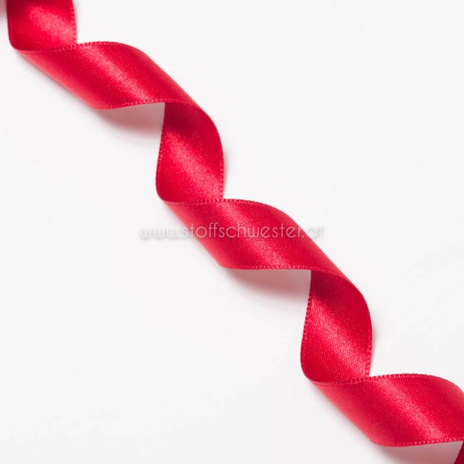 15mm Satinband rubinrot