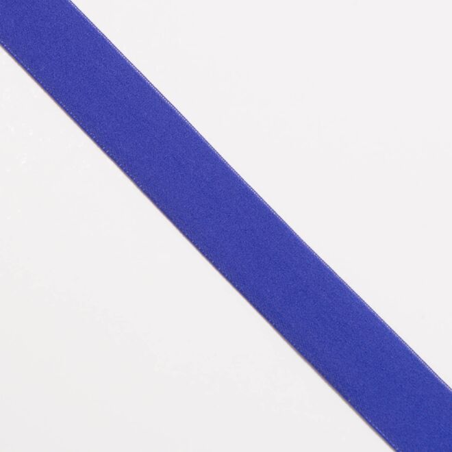 2,5cm Gummiband royalblau