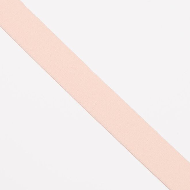 2,5cm Gummiband lachs
