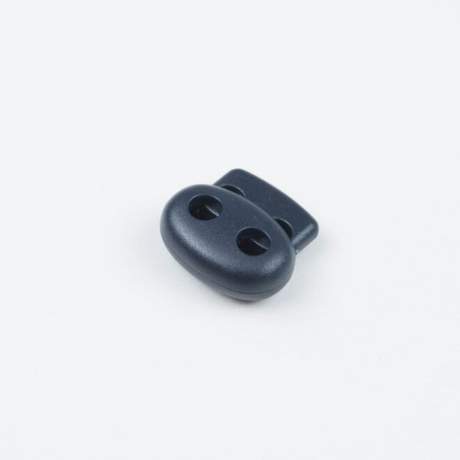 5mm Kordelstopper Duo dunkelblau