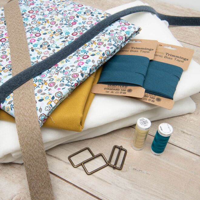 Picknickdecke Nähpaket "Fantasy Millefleur"