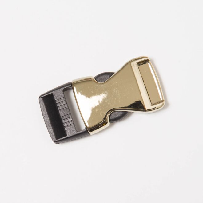25mm Metallic-Rucksackschnalle gold