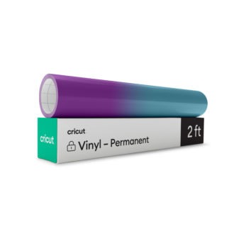 Cricut Wärmeaktiviertes Vinyl mit Farbveränderung - Lila/Blau