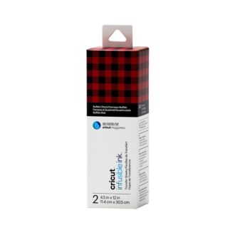Cricut Joy Infusible Ink Transferbogen - Buffalo Check - 2 Bogen 11,4 x 30,5 cm