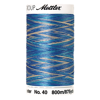 Poly Sheen Multi, 800m - Faded Denim FNr. 9605