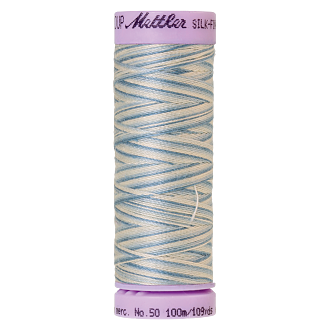 Silk-Finish Multi 50, 100m - Tranquil Blue FNr. 9810