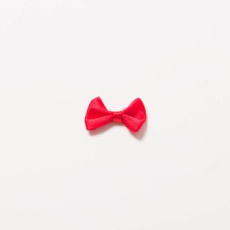 Satinschleife 2,5cm rot