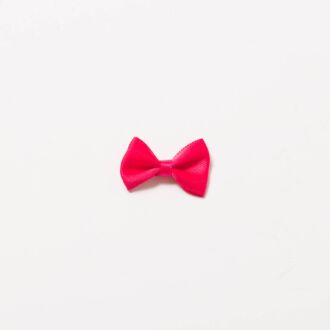 Satinschleife 2,5cm fuchsia