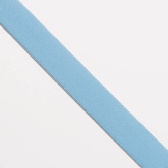 2,5cm Gummiband hellblau