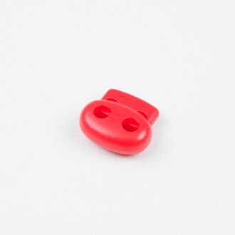 5mm Kordelstopper Duo hellrot