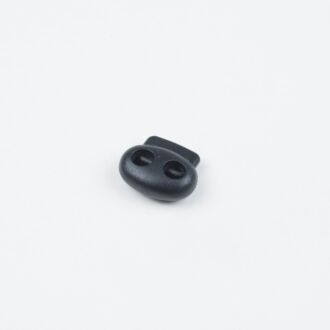 4mm Kordelstopper Duo schwarz