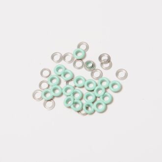 BabySnap Ösen mit Scheiben 5mm mint