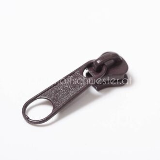 5mm PROFIL Non-Lock Schieber dunkelbraun (3 Stück)