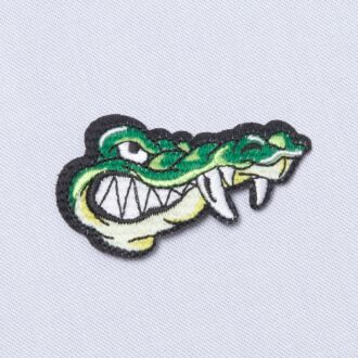 Aufbügler Krokodil