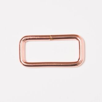 38mm Vierkantring rosegold