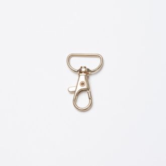 18mm Karabinerhaken gold
