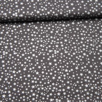 Webware Sternchen silber/grau