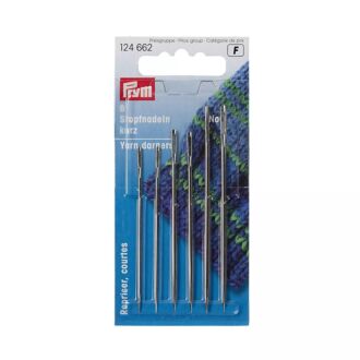 Prym Stopfnadeln kurz, Nr. 5/0-1/0, silberfarbig