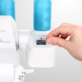 praktisches Magentablage bei babylock Acclaim